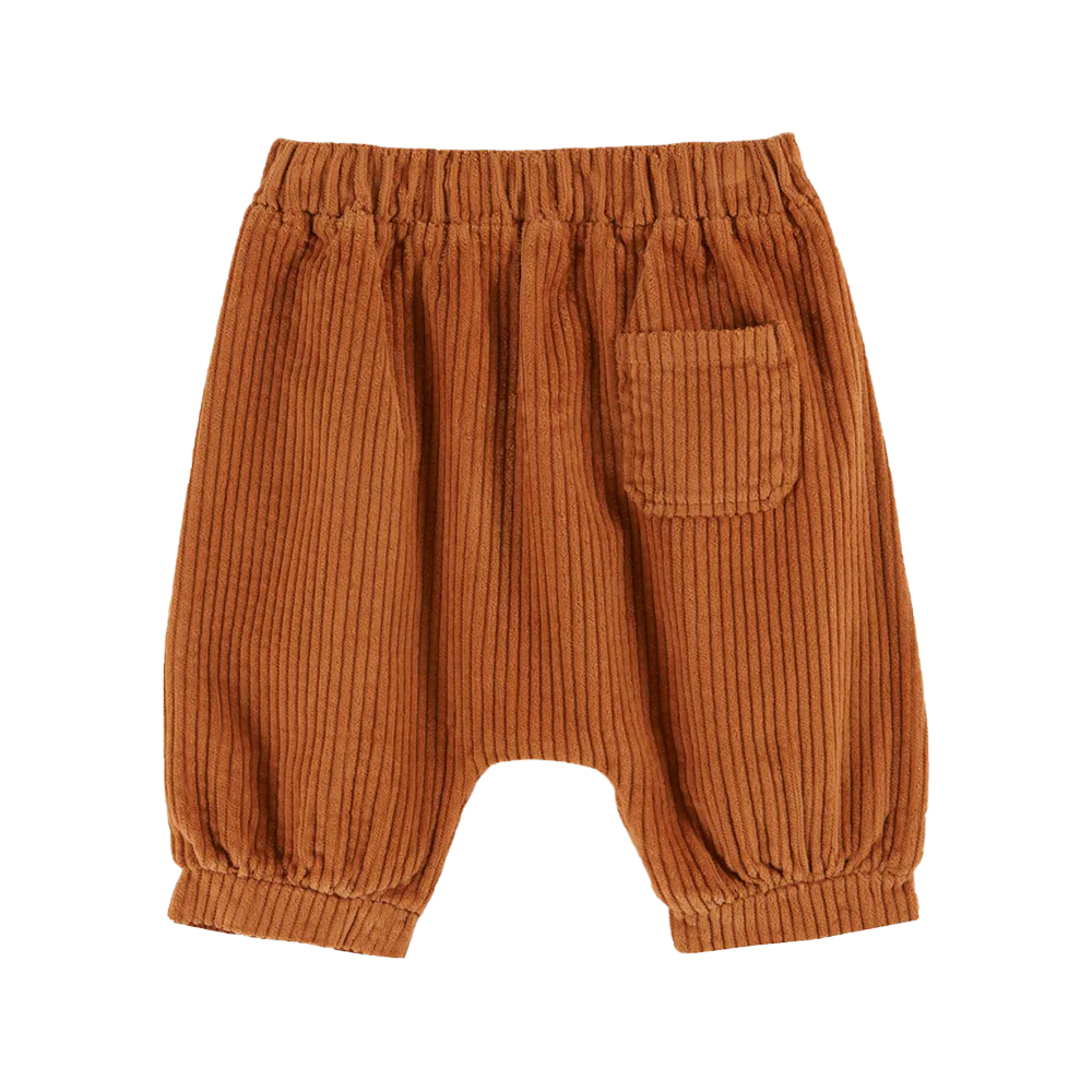 CORDUROY BABY SAROUEL PANTS  PECAN - EMILE ET IDA - Image 2