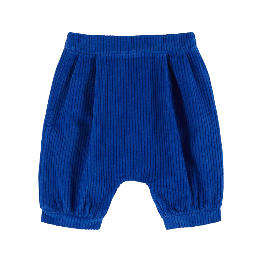 CORDUROY BABY SAROUEL PANTS ROYAL - EMILE ET IDA