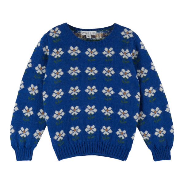 DAISY PULLOVER ROYAL - EMILE ET IDA