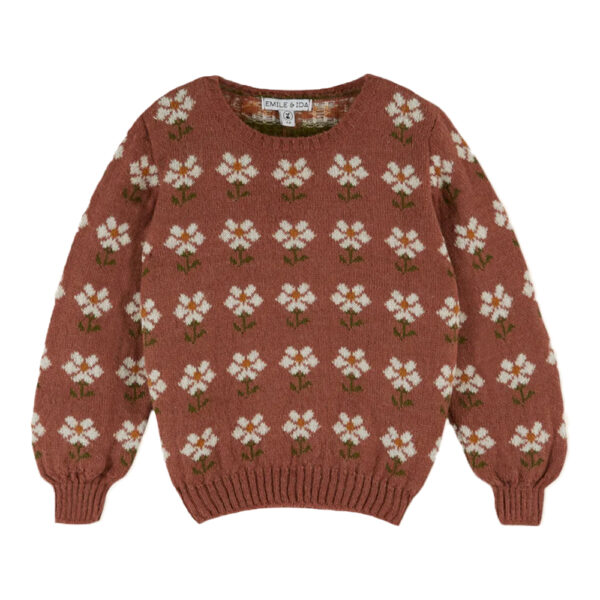 DAISY PULLOVER VIOLINE - EMILE ET IDA