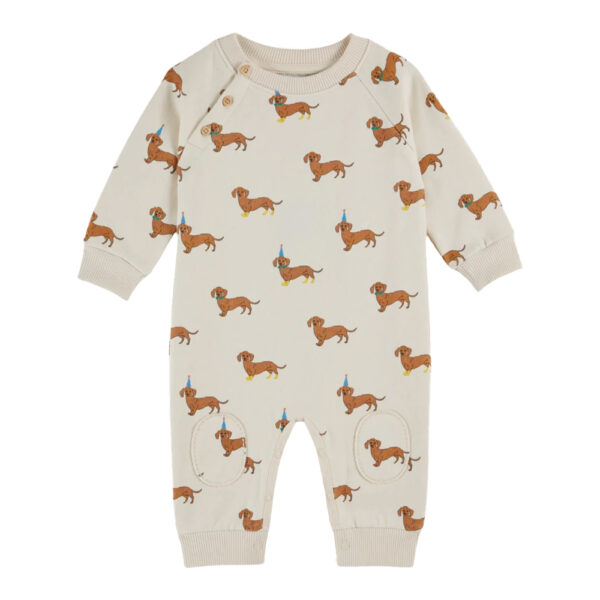 DOG FLEECE JUMPSUIT DACHSHUND - EMILE ET IDA
