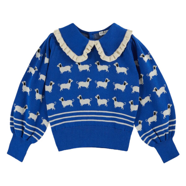 DOG PULLOVER ROYAL - EMILE ET IDA