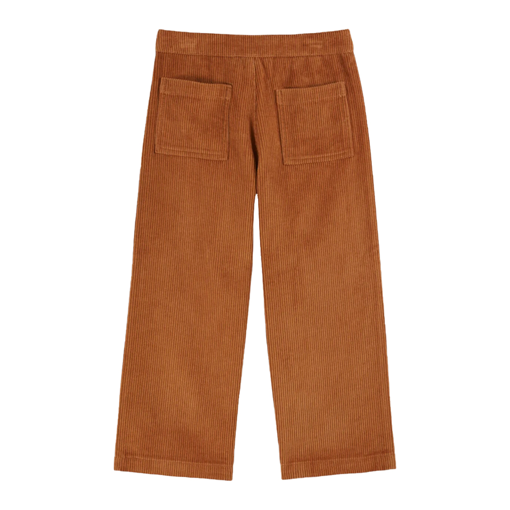 FLOWERS POCKETS TROUSERS PECAN - EMILE ET IDA - Image 2