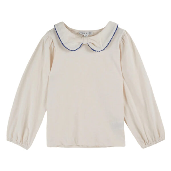 PICOT TEE SHIRT  CRÈME - EMILE ET IDA