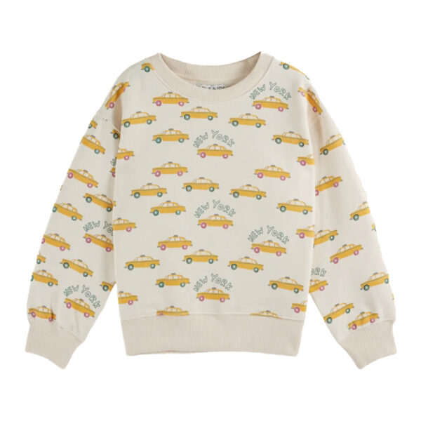 TAXI ALL OVER PRINTED SWEAT  TAXI - EMILE ET IDA