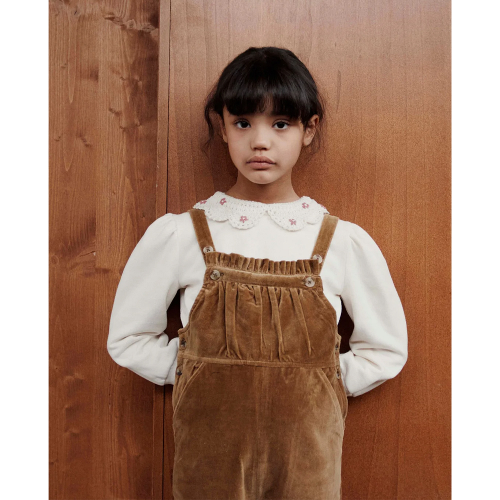 VELVET OVERALLS BRONZE - EMILE ET IDA - Image 3