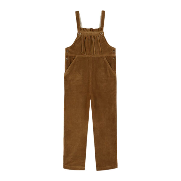 VELVET OVERALLS BRONZE - EMILE ET IDA