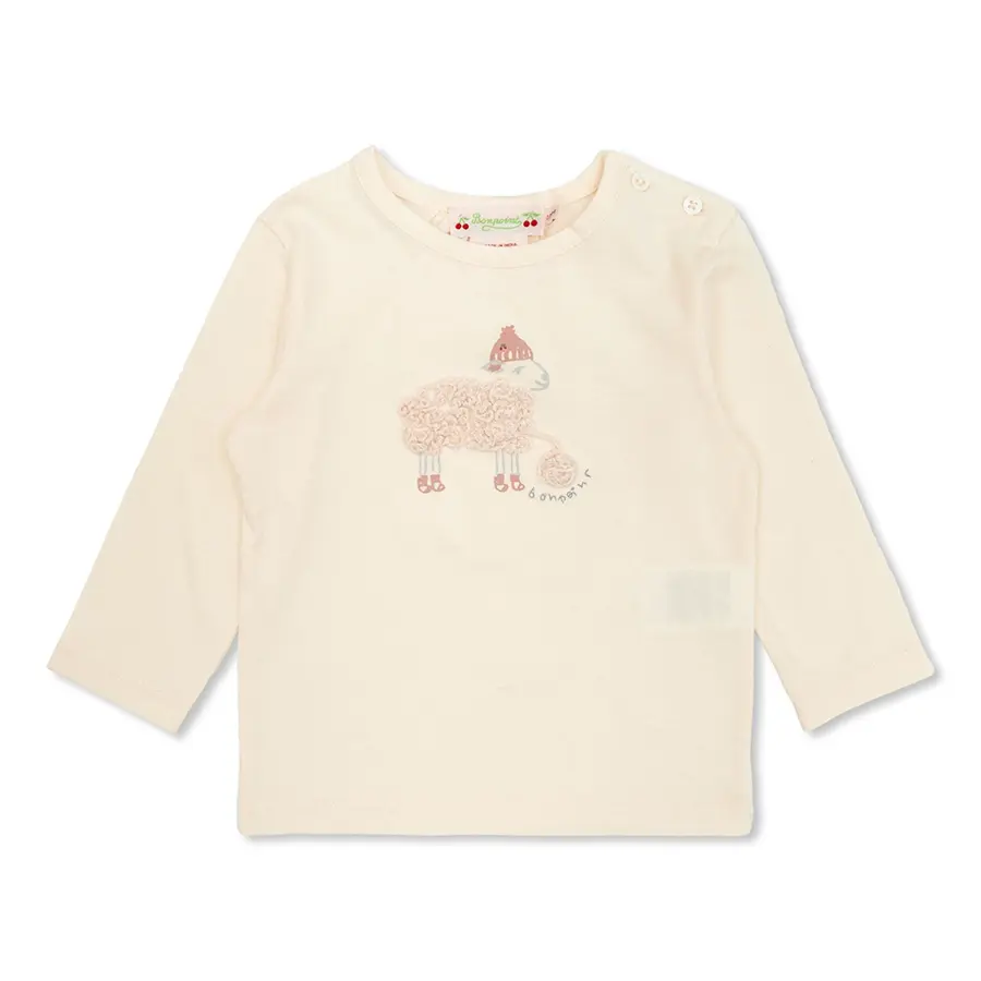 T-SHIRT PALE PINK - BONPOINT