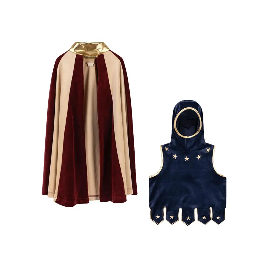KNIGHT COSTUME GRS DRESS BLUE - KONGES SLOEJD