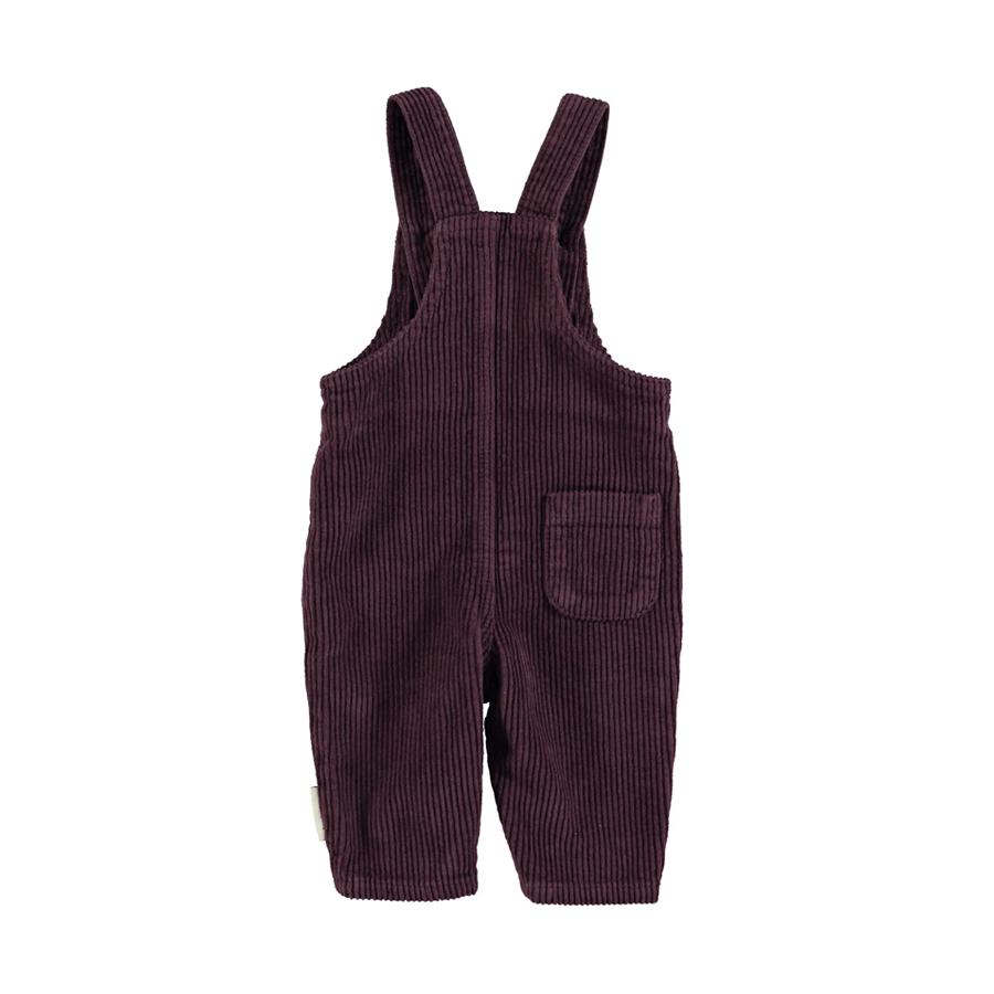 Dungarees | Aubergine corduroy - PIUPIUCHICK - Image 2