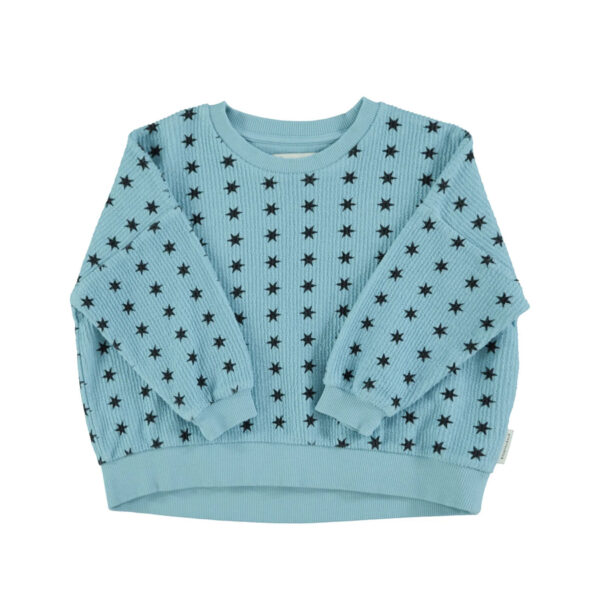 Sweatshirt | Blue w/ black stars - PIUPIUCHICK