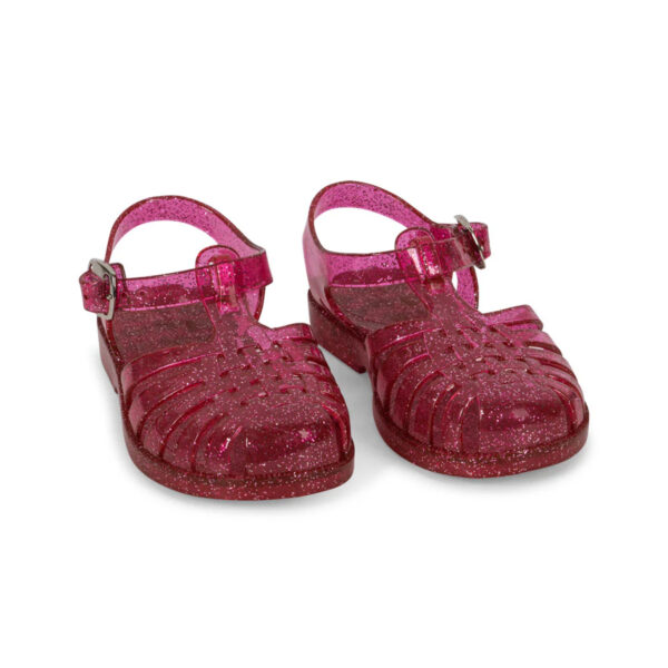 NEA GLITTER SANDAL SANGRIA - KONGES SLOEJD