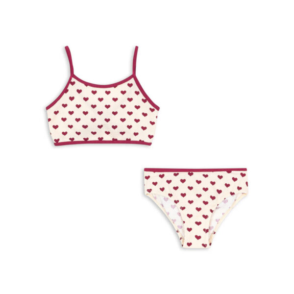BOWIE BIKINI COEUR SANGRIA - KONGES SLOEJD