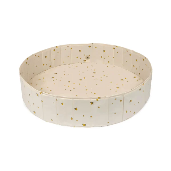 VEGA FOLDABLE POOL SMALL Lemon - KONGES SLOEJD