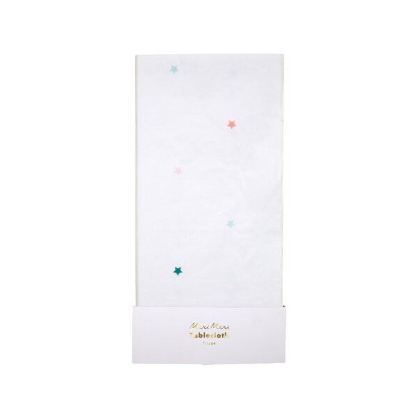 Rainbow Star Paper Tablecloth-MERI MERI