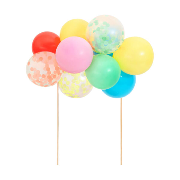 Rainbow Balloon Cake Topper Kit-MERI MERI