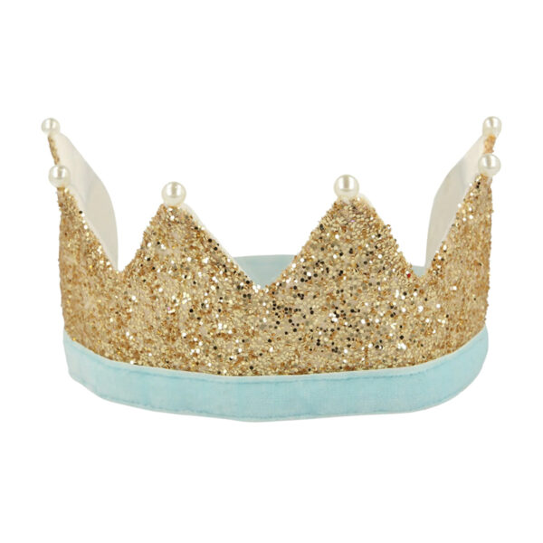Gold & Pearl Party Crown-MERI MERI