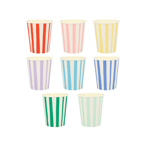 Mixed Stripe Cups-MERI MERI