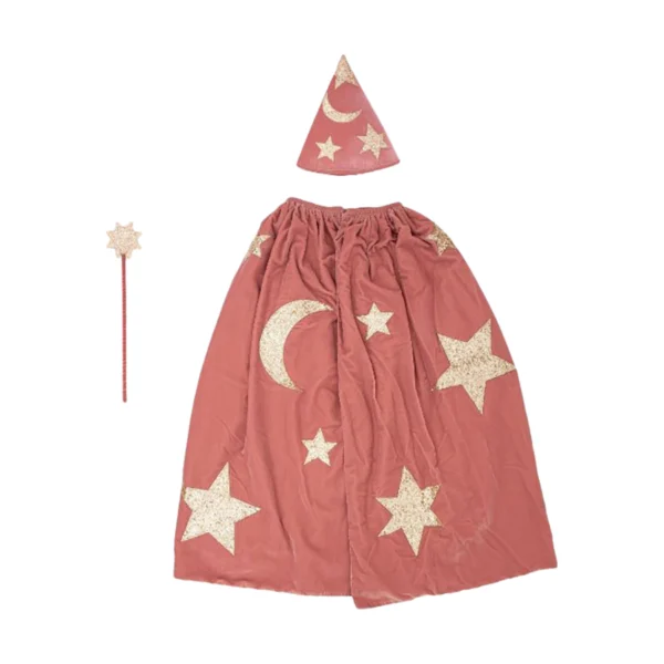 Pink Velvet Wizard Costume-MERI MERI