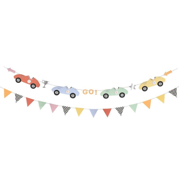 Race Car Garland-MERI MERI