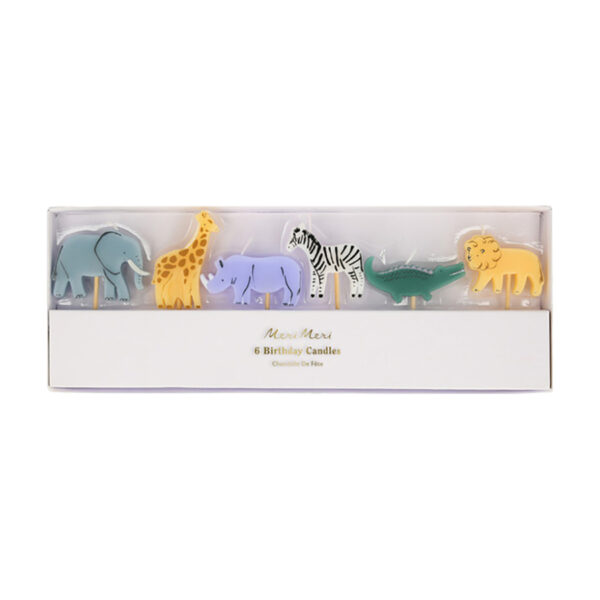 Jungle Animal Candles-MERI MERI