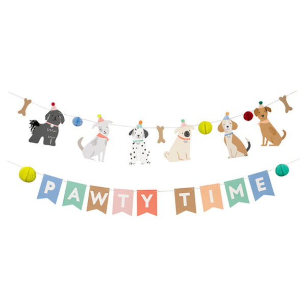 Puppy Party Garland-MERI MERI