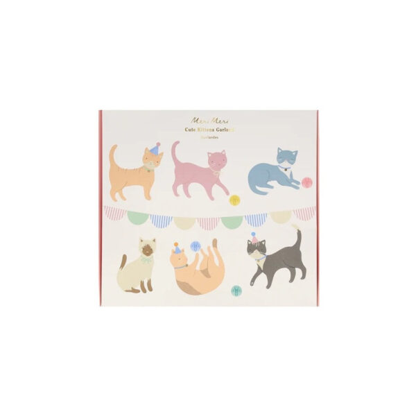 Cute Kittens Garland-MERI MERI