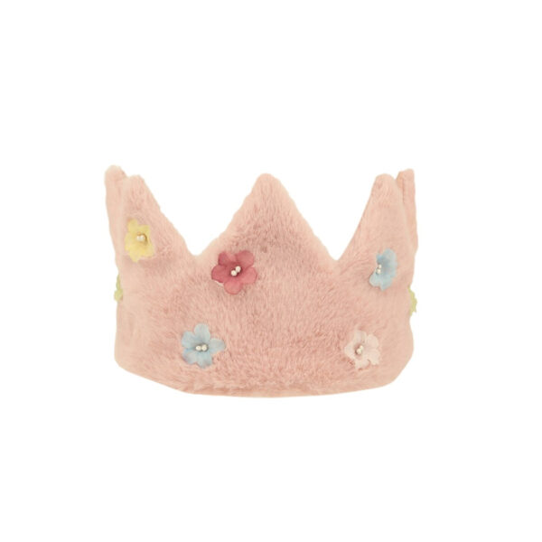 Plush Pink Crown-MERI MERI