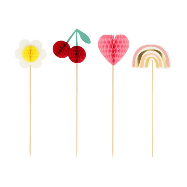 Happy Icons Cake Toppers-MERI MERI