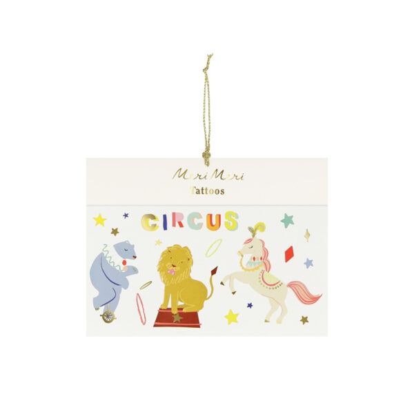 Circus Temporary Tattoos-MERI MERI