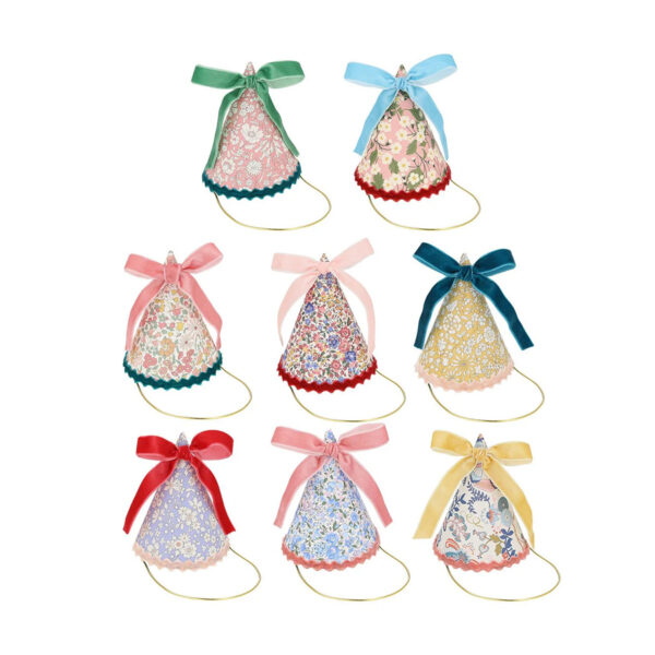 Meri Meri x Liberty Party Hats-MERI MERI