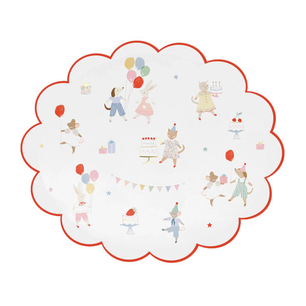 Animal Friends Dinner Plates-MERI MERI