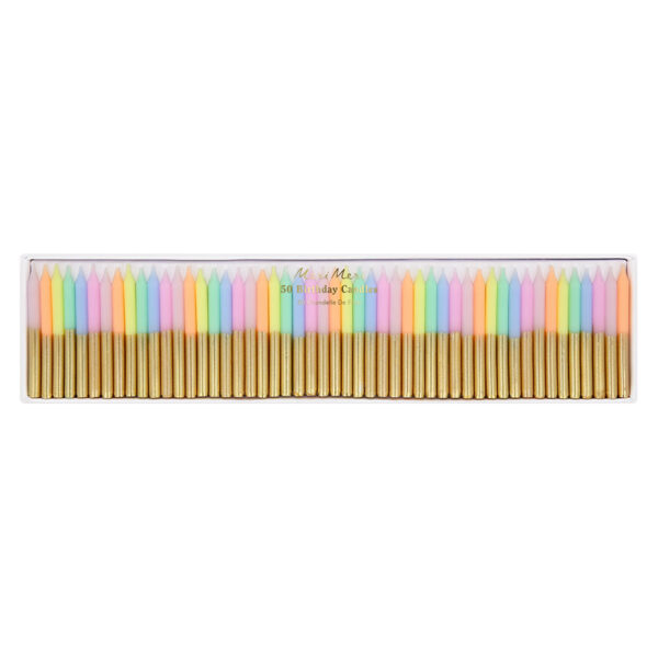 Pastel Mini Candles-MERI MERI