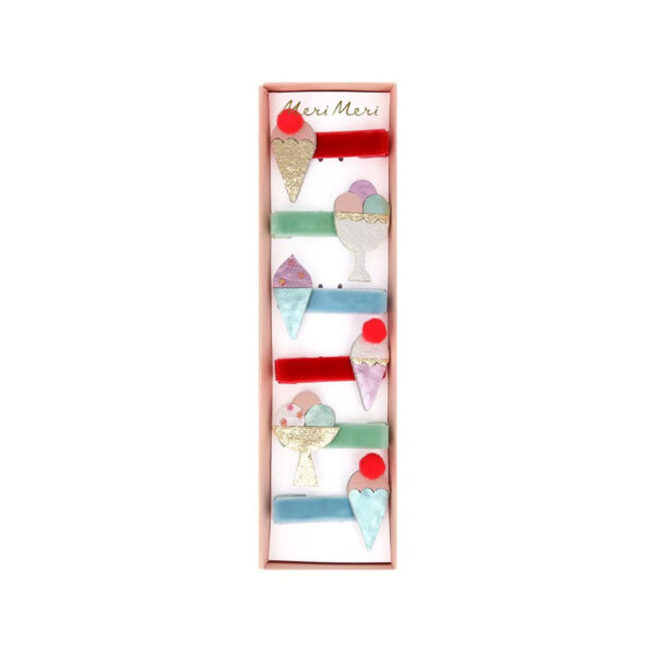 Ice Cream Hair Clips-MERI MERI