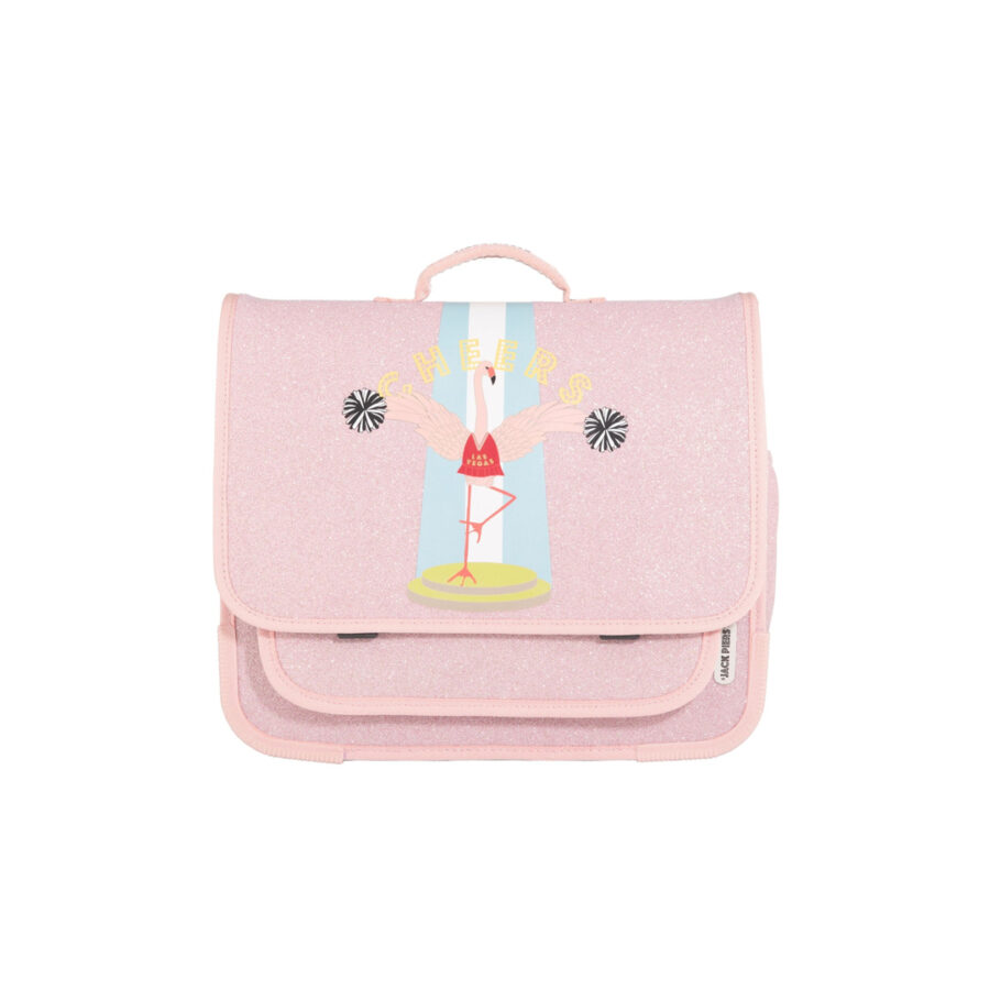 Schoolbag Paris Large - Flamingo - JEUNE PREMIER