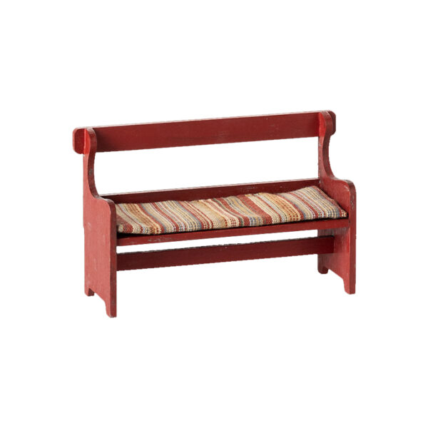 Bench, Mouse - Red - MAILEG
