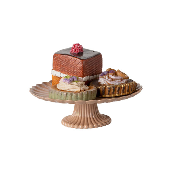 Cakes and cakestand, Mini - MAILEG