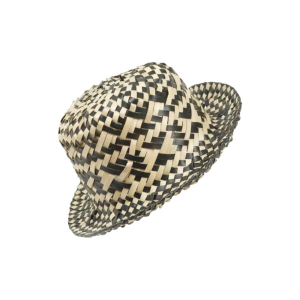 Pablo black straw hat-MINIKANE