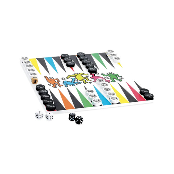Le Jacquet-checkers set - Keith Haring - VILAC