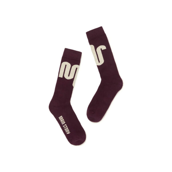 Sock - B…Burgundy Knit - MAIN STORY