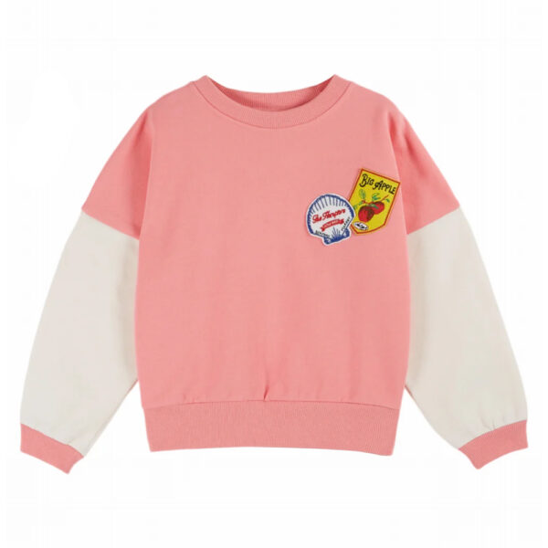 BADGES SWEATSHIRT CAPUCINE - EMILE ET IDA