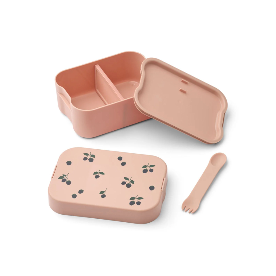 Chelsey Printed Lunchbox Set Berry / Pale Tuscany - LIEWOOD - Image 2