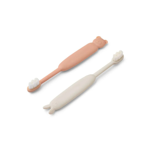 Fabio Classic Toddler toothbrush Pale tuscany / Sandy - LIEWOOD