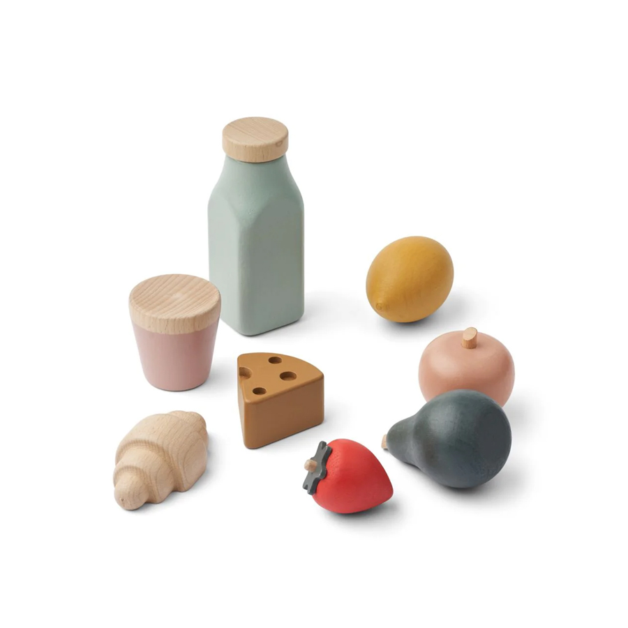 Florin Play Food & Grocery Basket Sandy multi mix - LIEWOOD - Image 2