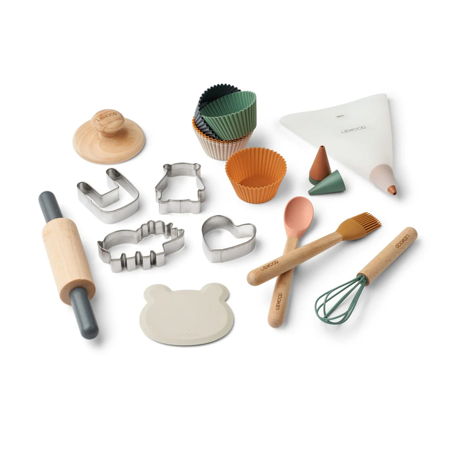 Gaspard Baking Set Sandy multi mix - LIEWOOD - Image 2