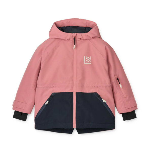 Kalle Jacket Dusty rose / Classic navy - LIEWOOD