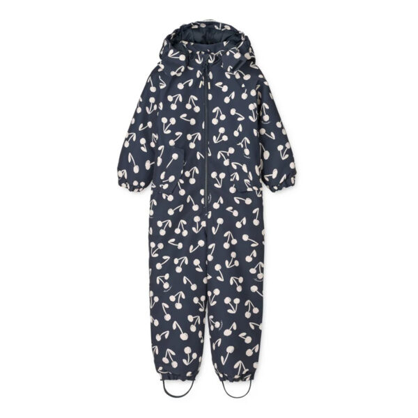 Maddy Snowsuit Cherry blossom / Classic navy - LIEWOOD