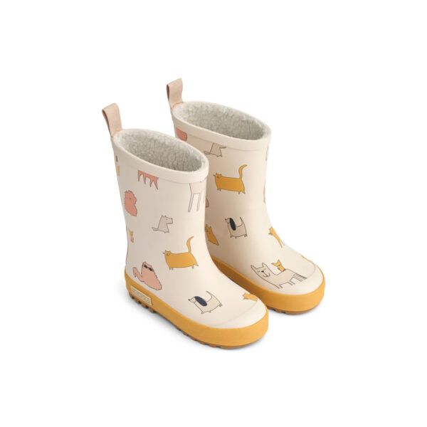 Mason Thermo Rainboot Cats and Dogs / Sandy - LIEWOOD
