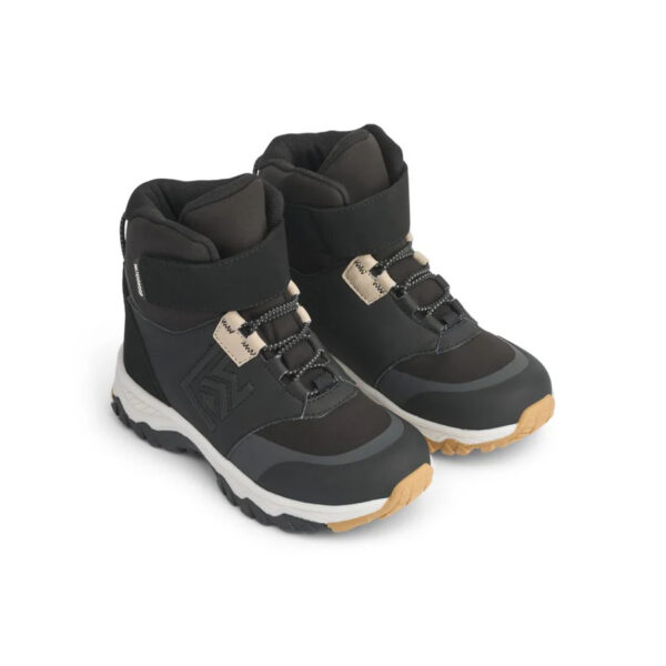 Mazie Hightop Winter Sneakers Black / Mist - LIEWOOD