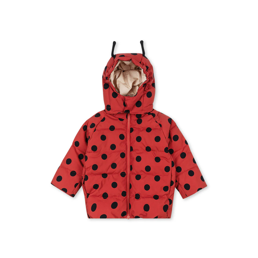 NUKA LADYBUG JACKET GRS - KONGES SLOEJD